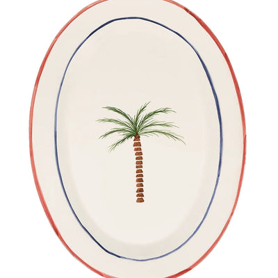 Palm Tree Serving Platter
