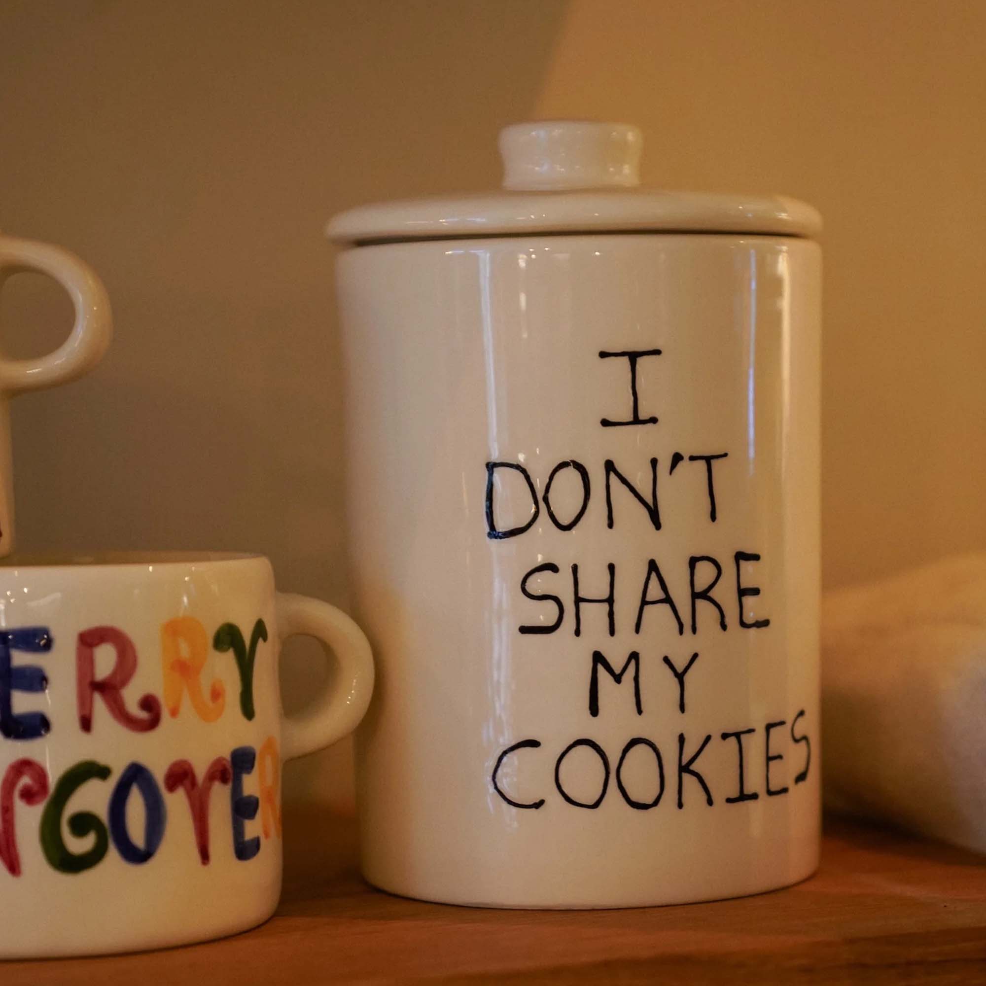 مرطبان آي دونت شير كوكي