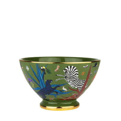Jungle Ceramic Bowl - Green