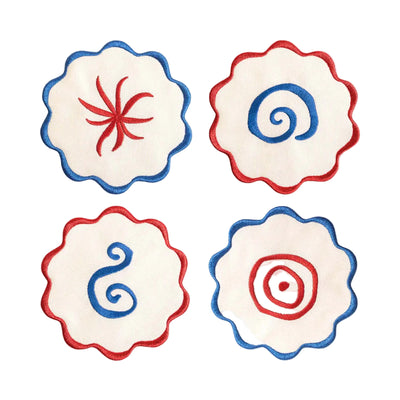 Amalfi Coasters - Set of 4