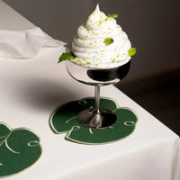 Lily Leaf Coasters - Set of 4