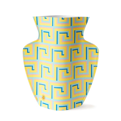 Icarus Paper Vase - Yellow