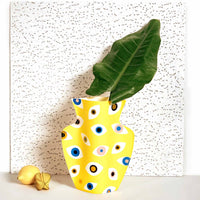 Nazar Paper Vase - Yellow