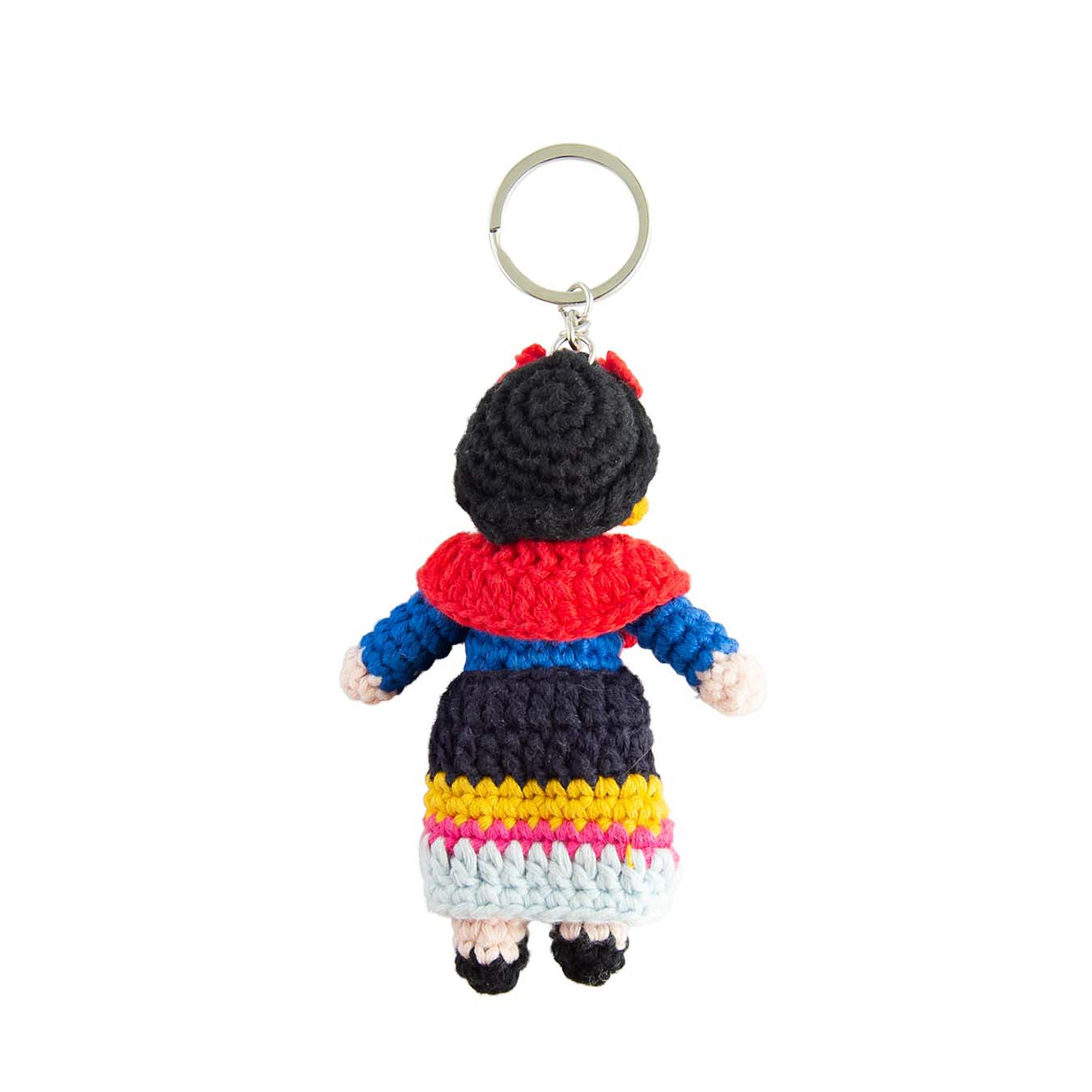 Frida Kahlo Crochet Keyring