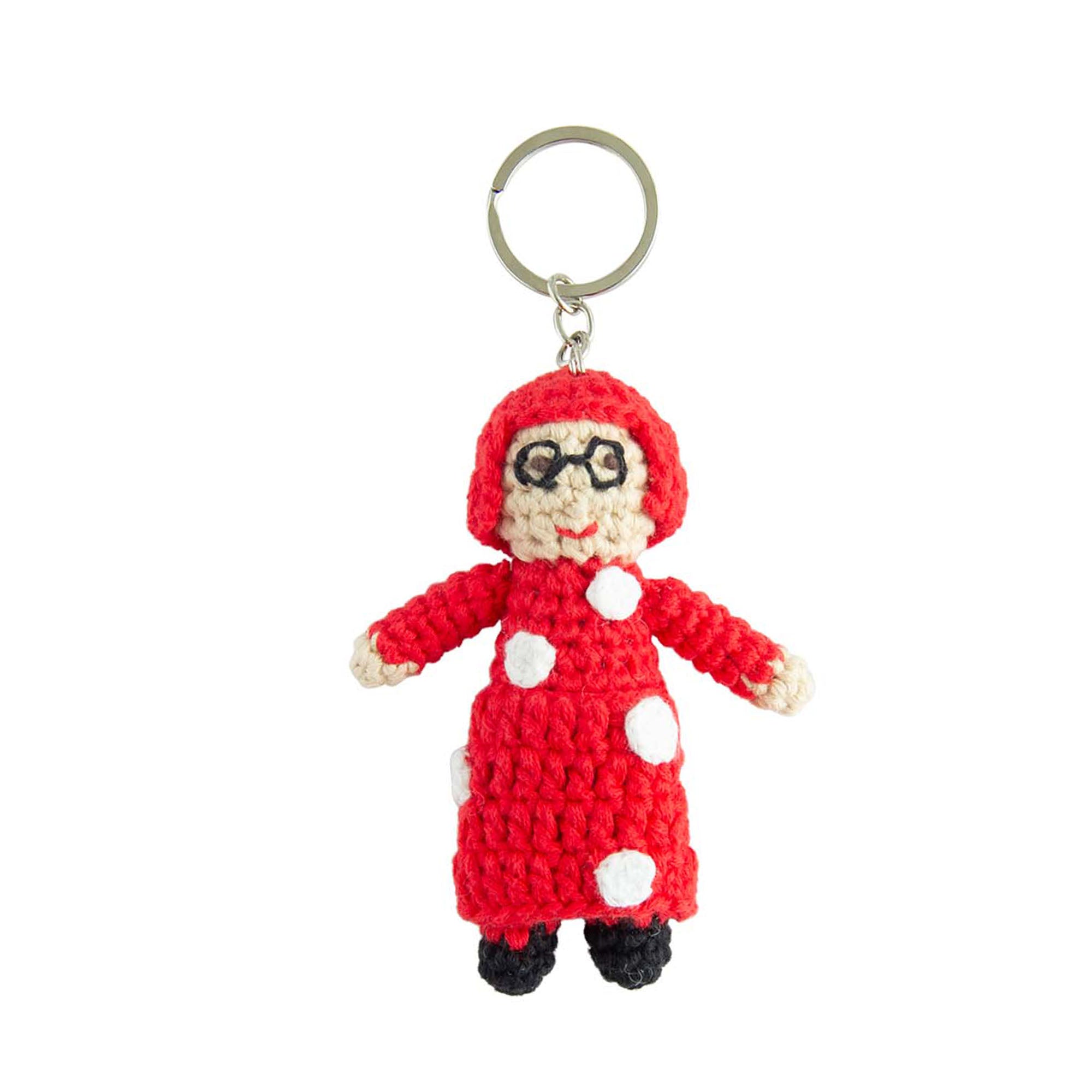 Yayoi Kusama Crochet Keyring