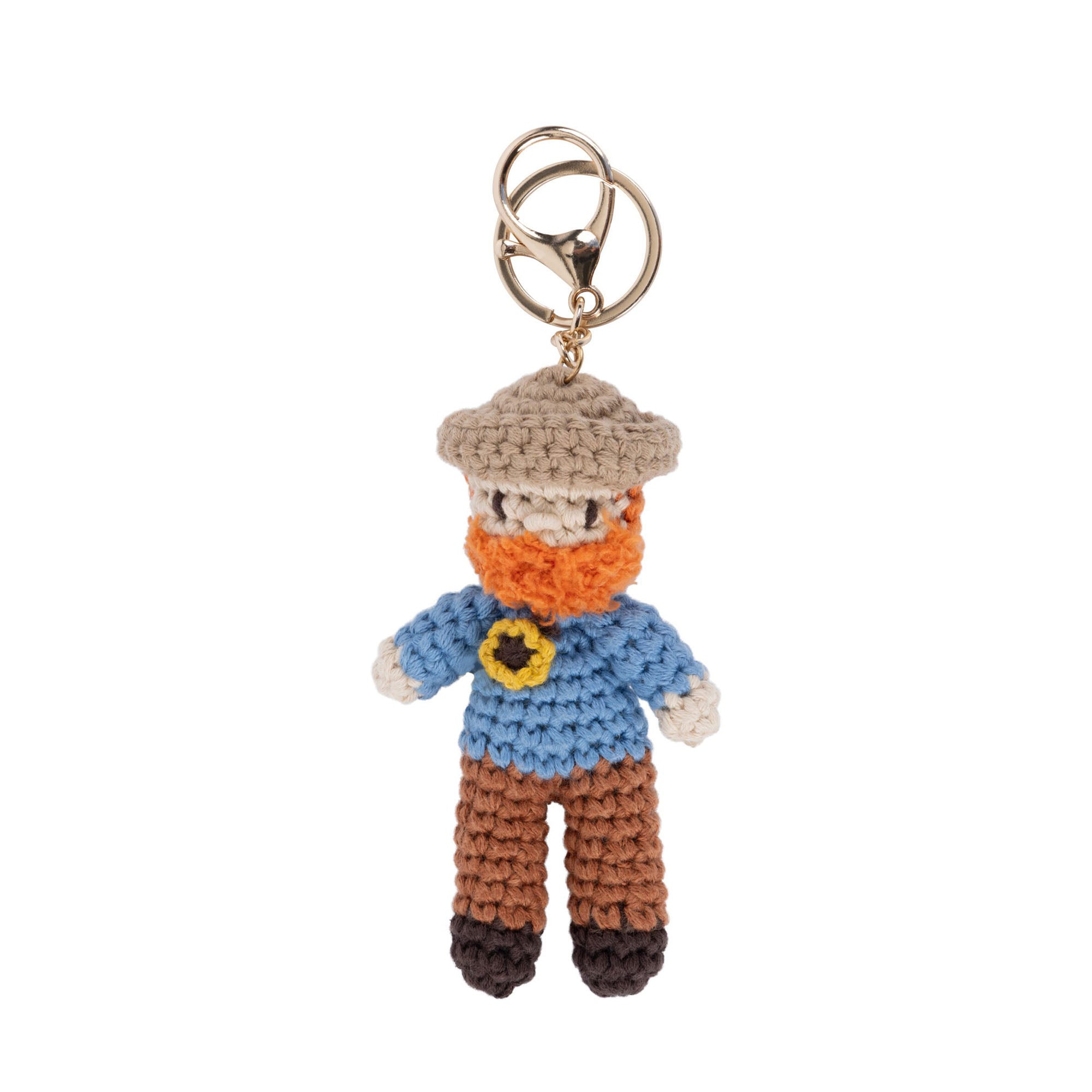 Vincent Van Gogh Crochet Keyring