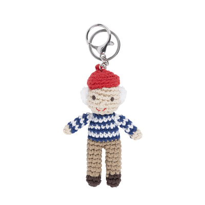Pablo Picasso Crochet Keyring
