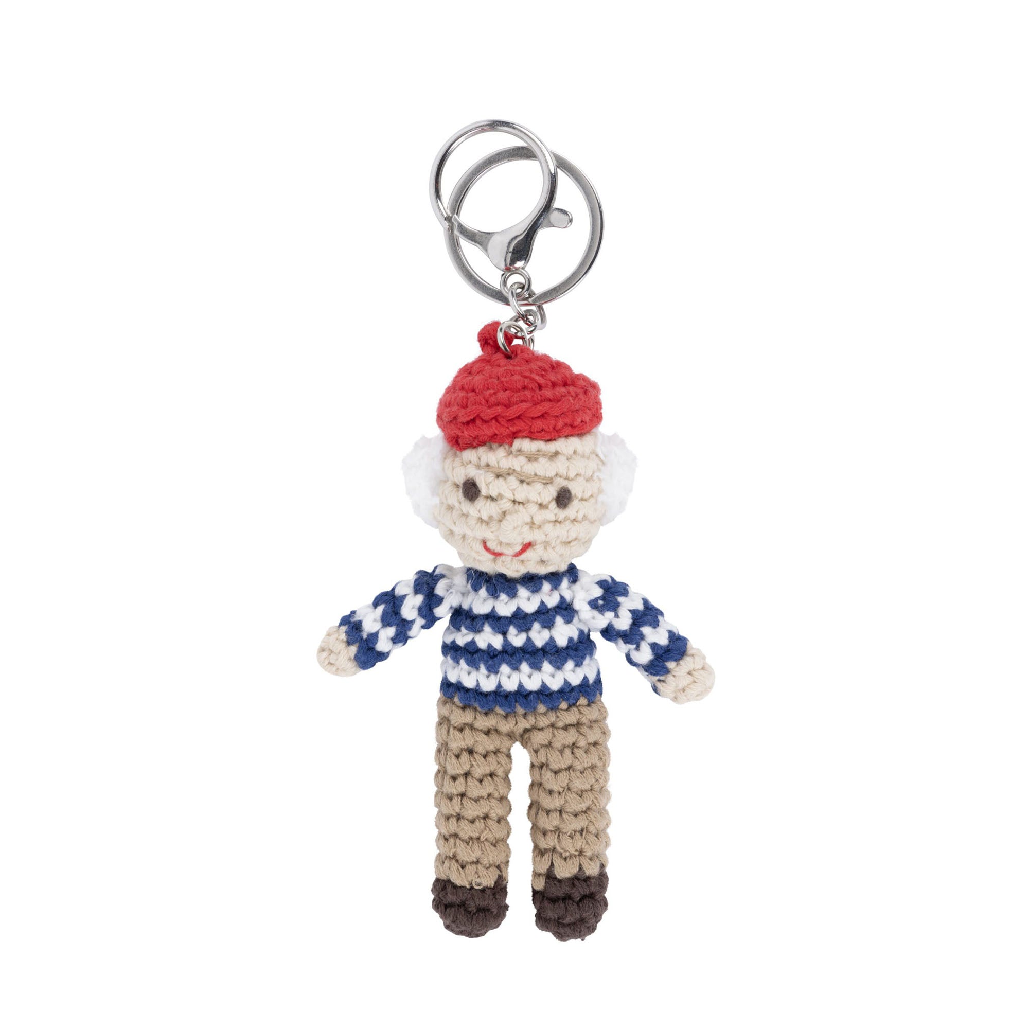 Pablo Picasso Crochet Keyring