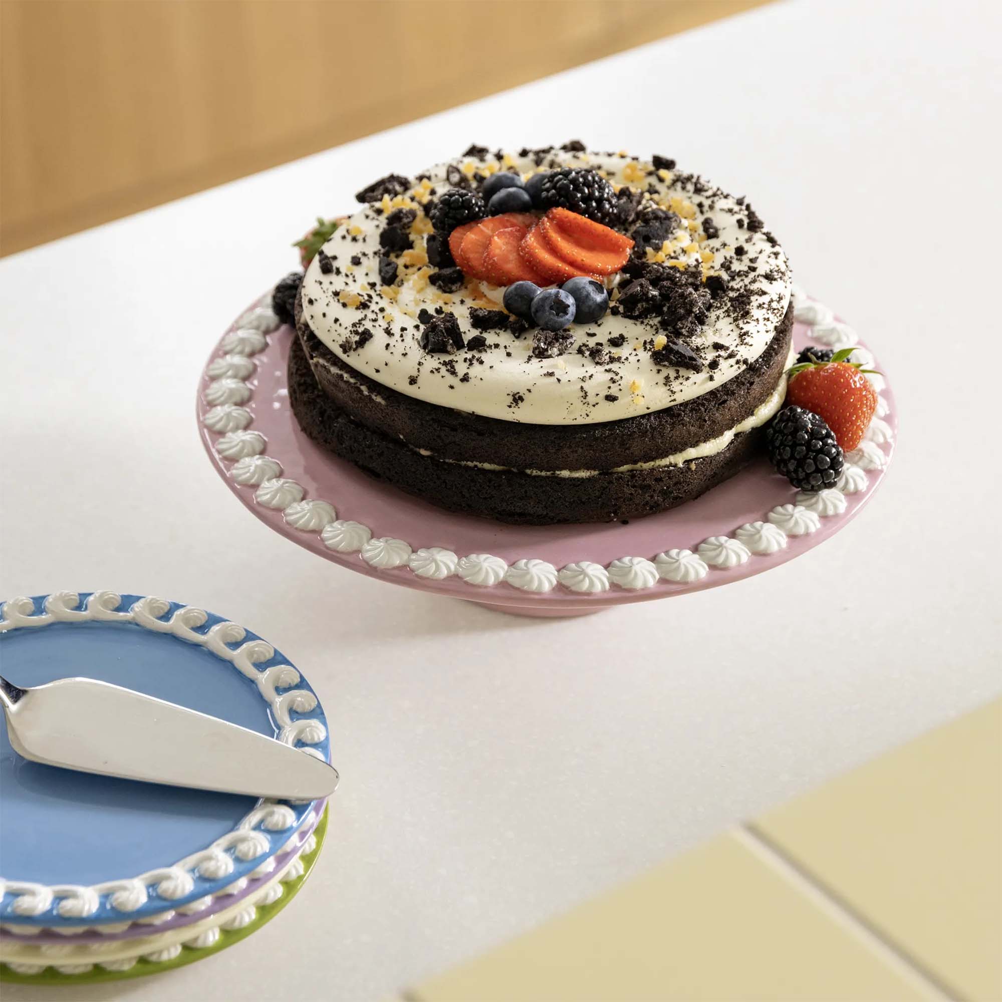 Cake Platter Whip - Pink