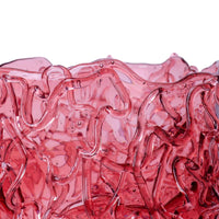 Medusa Medium Vase - Clear Antique Pink