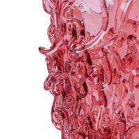 Medusa Large Vase - Clear Antique Pink