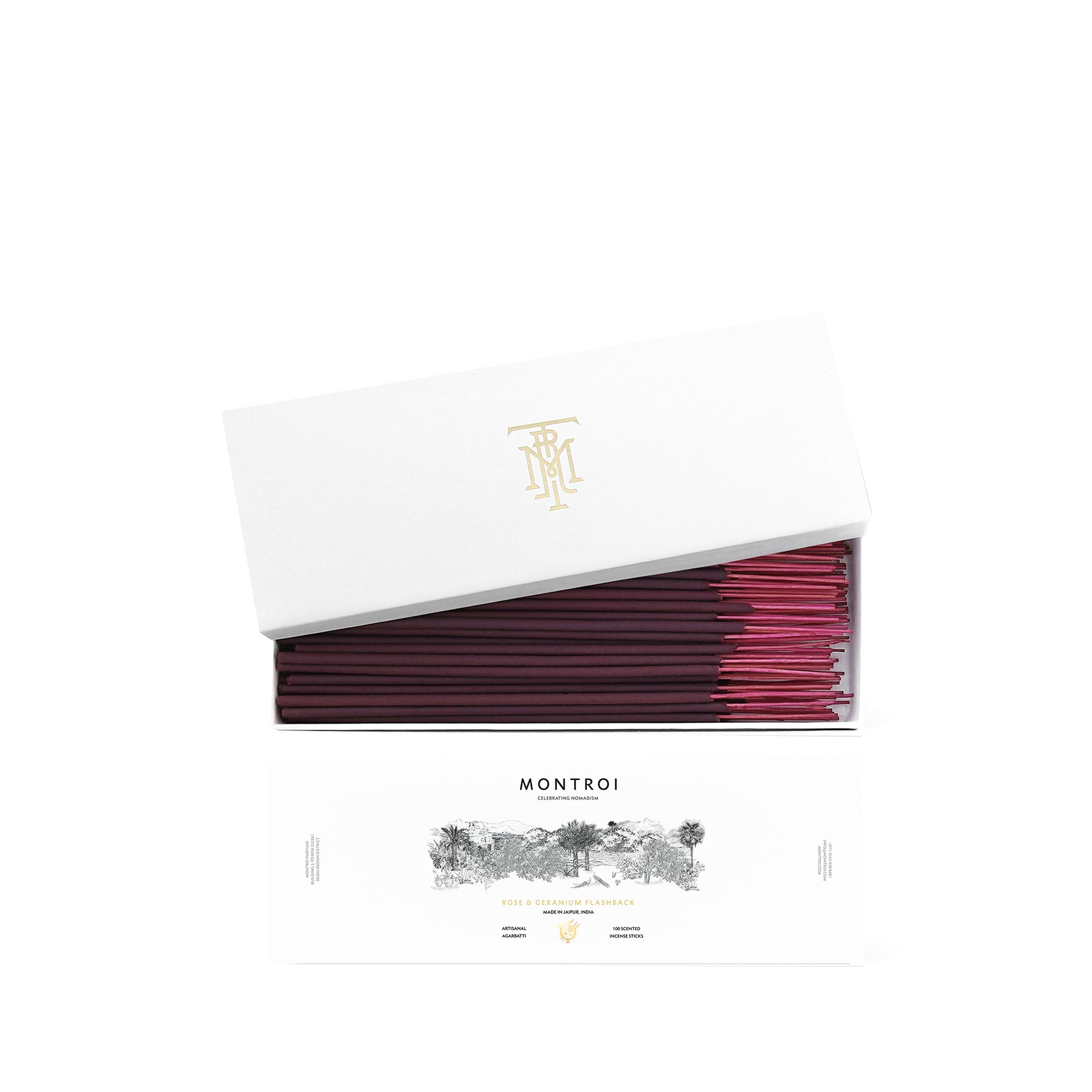 Rose & Geranium Flashback Incense Sticks
