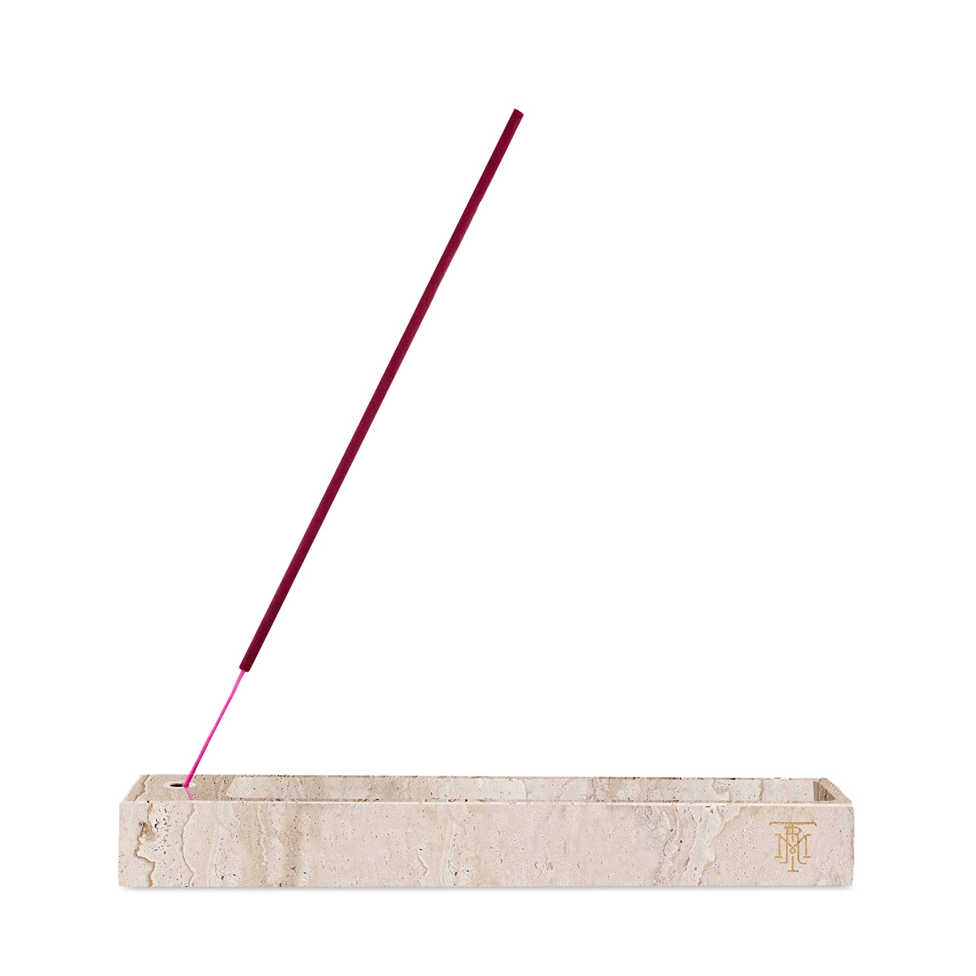 Travertine Incense Holder
