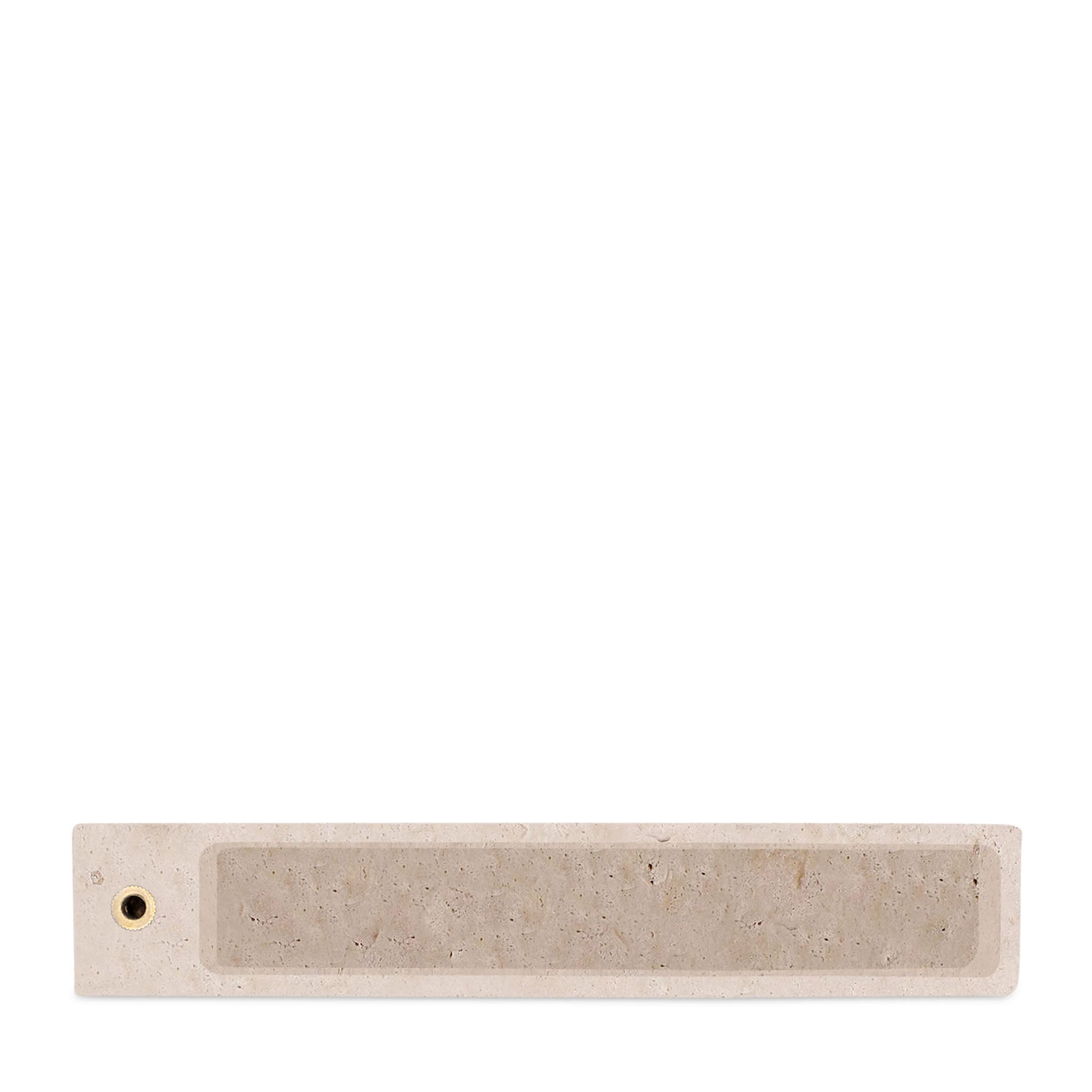Travertine Incense Holder