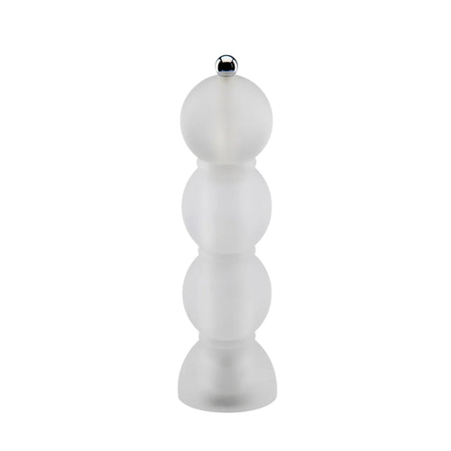 Lacquered Salt & Pepper Grinder - Frosty Clear