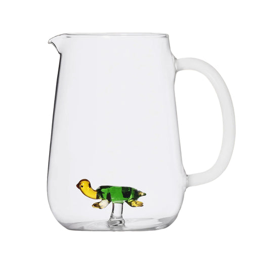 Turtle Pitcher - Green