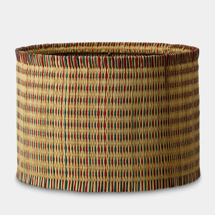 Freixo Floor Lamp with Coruche Reed Shade