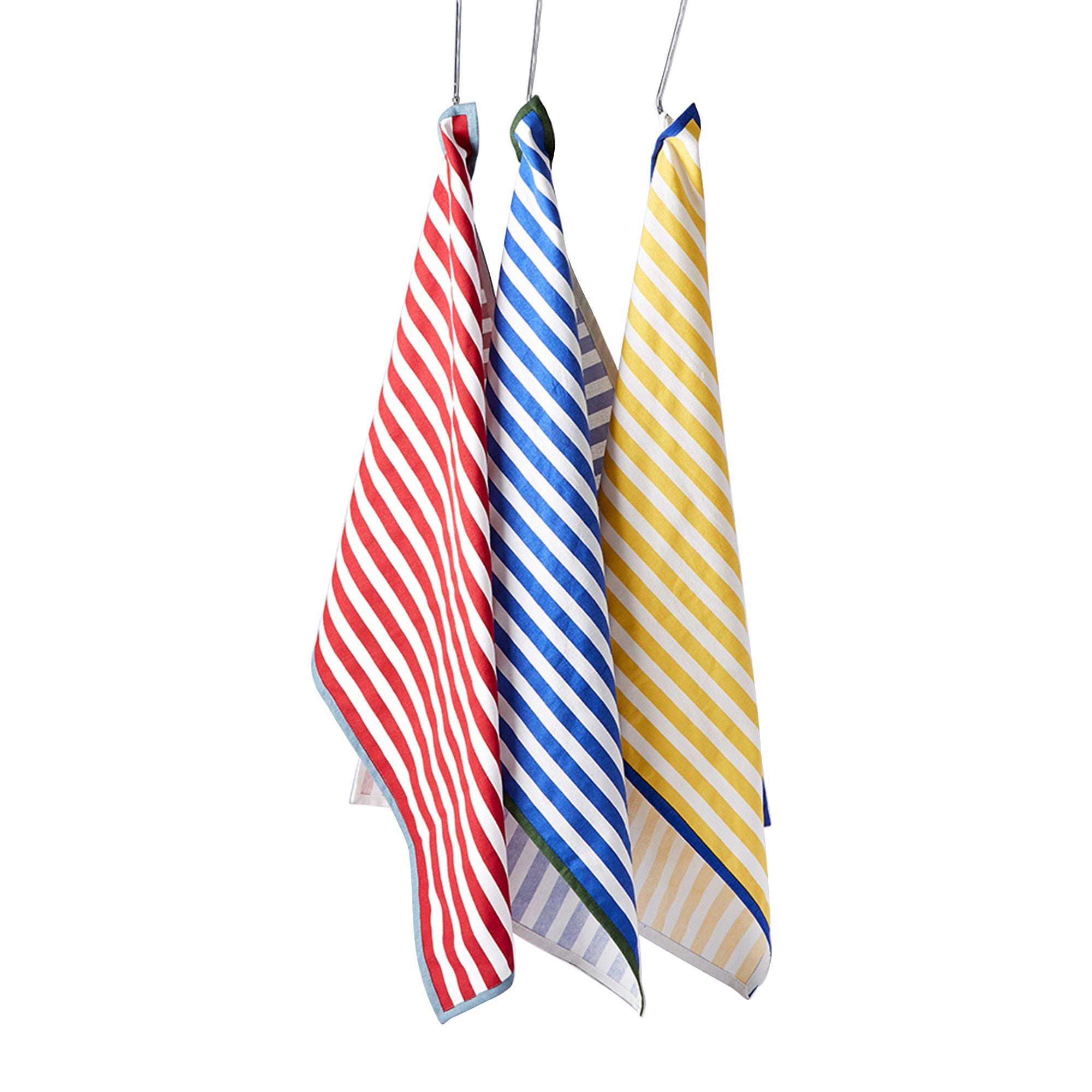 Tea%20Towels%20in%20Multi%20Stripe%20Set%20of%203 image 2