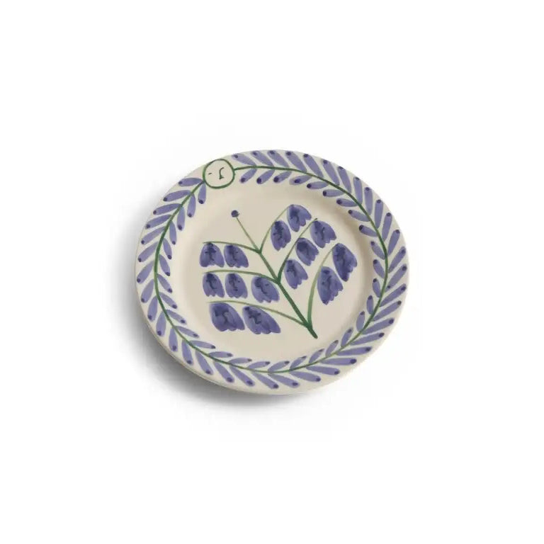 La Pittura Plate 24 Ø cm – Bluebells